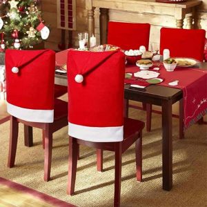 ChairSanta, vánoční potah na židli (4 kusy)