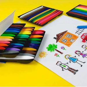 Crayons, kompaktní voskové pastelky (24 kusů)