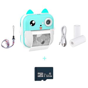 PrintBundle, set s okamžitou fotoaparátem, 2 kotouči papíru, USB kabelem, zápěstním řemínkem a Micro SD kartou