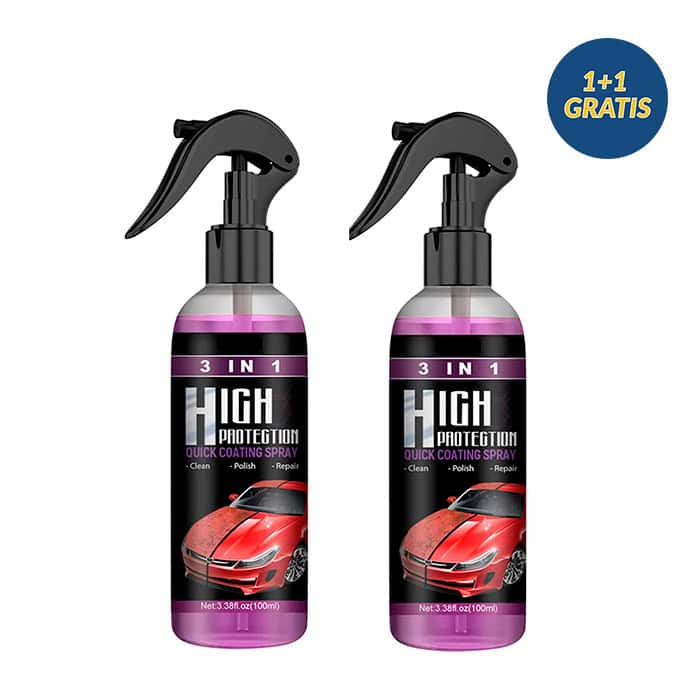 NanoSpray, ochranný sprej 3v1 pro auto (1+1 ZDARMA )