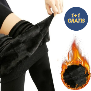 HotLeggings, zateplené zimní legíny, které jsou mimořádně pohodlné a teplé (1+1 ZDARMA )