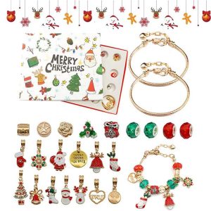 CharmsGiftSet, Adventní kalendář - Vytvoř si vlastní náramek (1+1 ZDARMA )
